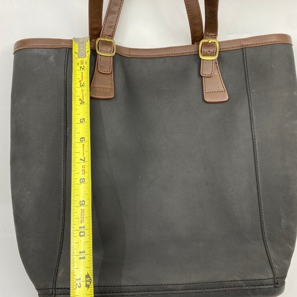 Crocs Olive Leather Handbag - Picture 4 of 8